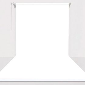 Fotexon 270 x 580 cm Kumaş Üzerine Boyama Beyaz Fon Seti