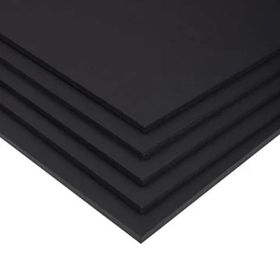 Fotoblok Siyah 5 mm 50x70 cm 5'li Paket Straforlu Maket Kartonu