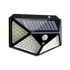 Fotoselli Projektör 100 Led Sensörlü Güneş Enerjili Solar Duvar Kapı Lambası