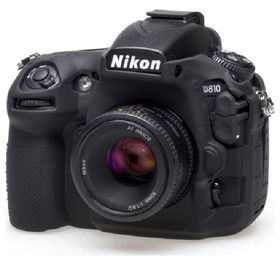 Fototek Nikon D810 Uyumlu Siyah Silikon Fotoğraf MAkinesi Koruma Kılıfı