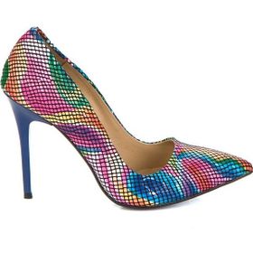 Fox Shoes 8922151907 Multi Kadın Topuklu Ayakkabı