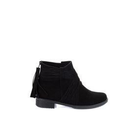 Fox Shoes A726192602 Siyah Süet Kadın Bot