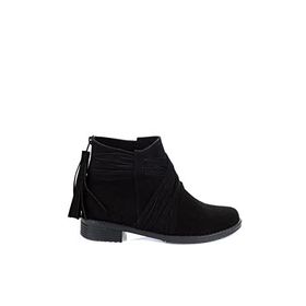 Fox Shoes A726192602 Siyah Süet Kadın Bot