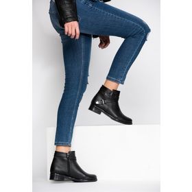 Fox Shoes A726193409 Siyah Kadın Bot