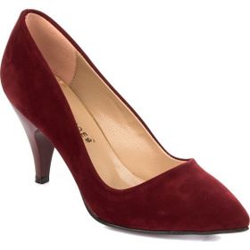 Fox Shoes A922151102 Siyah Süet Topuklu Ayakkabı