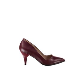 Fox Shoes A922151109 Bordo Kadın Topuklu Ayakkabı