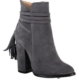 Fox Shoes A922803902 Gri Süet Kadın Bot