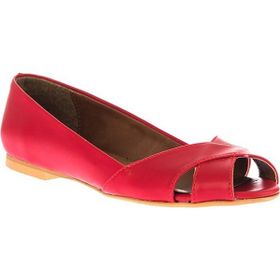 Fox Shoes B726109909 Kırmızı Kadın Babet