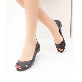 Fox Shoes B726109909 Siyah Kadın Sandalet