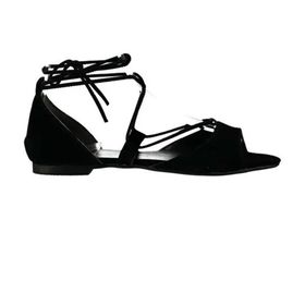 Fox Shoes B726547302 Siyah Kadın Sandalet