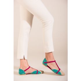 Fox Shoes B726881802 Ten-Fuşya Babet