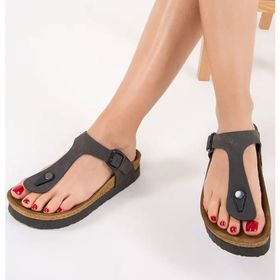 Fox Shoes B777731002 Füme Kadın Terlik