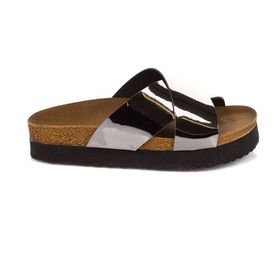 Fox Shoes B777742234 Platin Kadın Terlik