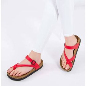 Fox Shoes B777753009 Kırmızı Kadın Terlik