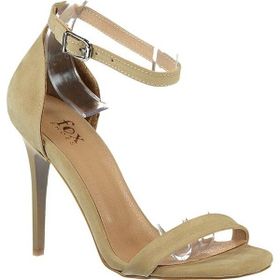 Fox Shoes B922112602 Ten Süet Topuklu Ayakkabı