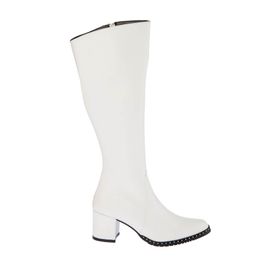 Fox Shoes C654652709 Beyaz Kadın Çizme