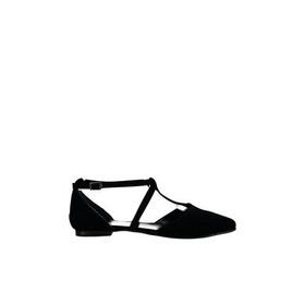 Fox Shoes D726537302 Siyah Kadın Babet