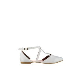 Fox Shoes D726537309 Beyaz Kadın Babet