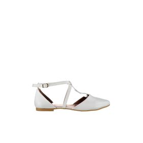 Fox Shoes D726537309 Beyaz Kadın Babet