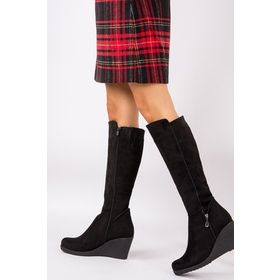 Fox Shoes E674220202 Siyah Kadın Çizme