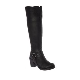 Fox Shoes E674250009 Siyah Kadın Çizme