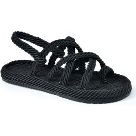 Fox Shoes F470135104 Siyah Kadın Sandalet