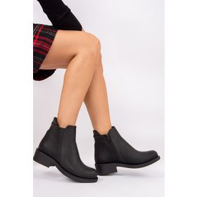 Fox Shoes G674120409 Siyah Kadın Bot