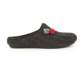 Fox Shoes K374680203 Siyah Hakiki Deri Kadın Sandalet