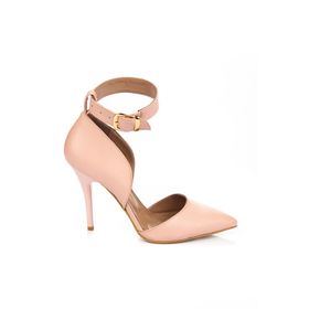 Fox Shoes K654073309 Pudra Kadın Topuklu Ayakkabı