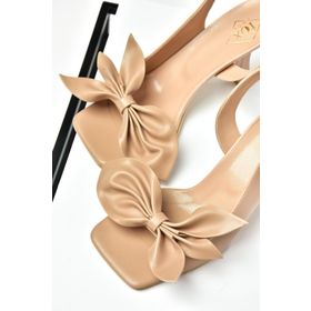 Fox Shoes K749384909 Ten Kadın Topuklu Ayakkabı