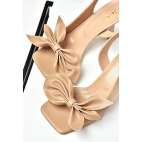 Fox Shoes K749384909 Ten Kadın Topuklu Ayakkabı