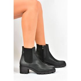 Fox Shoes L252022009 Siyah Kadın Bot