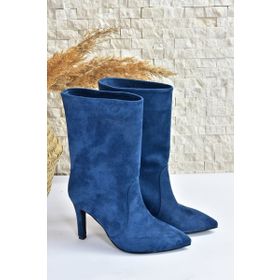 Fox Shoes L404891302 Lacivert Kadın Bot