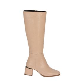 Fox Shoes L524600009 Ten Suni Deri Kadın Çizme
