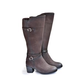 Fox Shoes L674230009 Kahverengi Alçak Topuklu Günlük Kadın Çizme