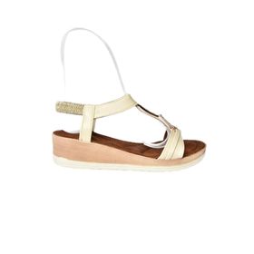 Fox Shoes M258415709 Bej Kadın Sandalet