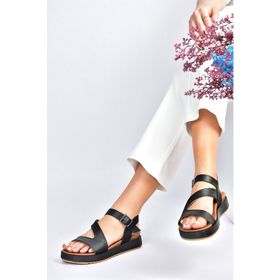 Fox Shoes M524022609 Siyah Günlük Kadın Sandalet