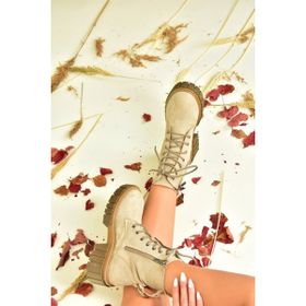 Fox Shoes N820200202 Ten Süet Kadın Bot
