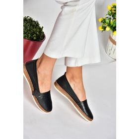 Fox Shoes P555002503 Siyah Kadın Günlük Ayakkabı