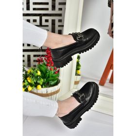 Fox Shoes P6520343009 Siyah Kadın Günlük Ayakkabı