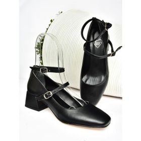Fox Shoes R654037209 Siyah Kadın Topuklu Ayakkabı