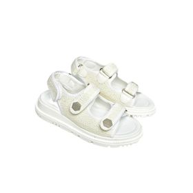 Fox Shoes S2671220 04 Kumaş Beyaz Kadın Sandalet