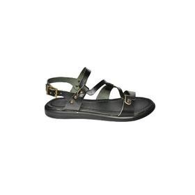 Fox Shoes S2910184 03 Hakiki Deri Siyah Kadın Sandalet