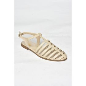 Fox Shoes S3149601 09 Bej Kadın Sandalet