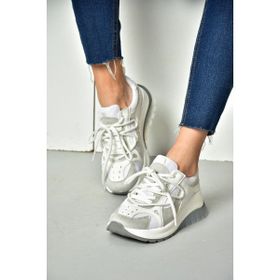 Fox Shoes S9734131 04 Beyaz Kumaş Kadın Spor Ayakkabı