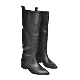 Fox Shoes T422587009 Siyah Klasik Kadın Çizme
