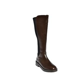 Fox Shoes V312212360 Kahverengi Rustik Arkası Lastik Detaylı Kadın Çizme