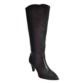 Fox Shoes V404021109 Siyah Alçak Topuklu Kadın Çizme