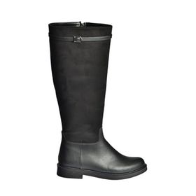 Fox Shoes V726721502 Siyah Süet Günlük Kadın Çizme