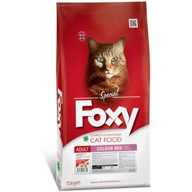Foxy Colour Mix Yetişkin 15 kg Kedi Maması